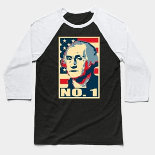 George Washington No. 1 Baseball T-Shirt